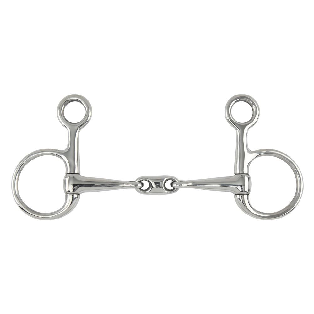 Shires Hanging Cheek L Ozenge Snaffle 4.5