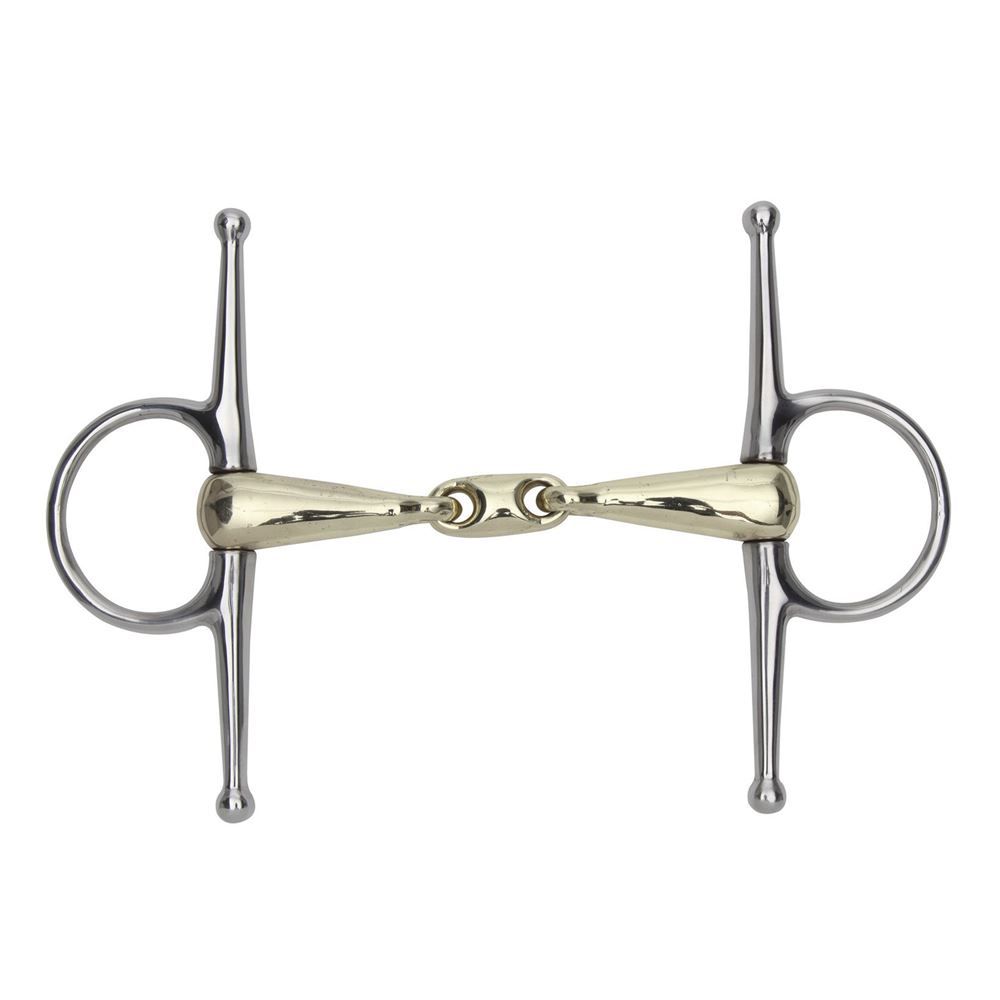 Shires Full Cheek With Lozenge Brass Alloy