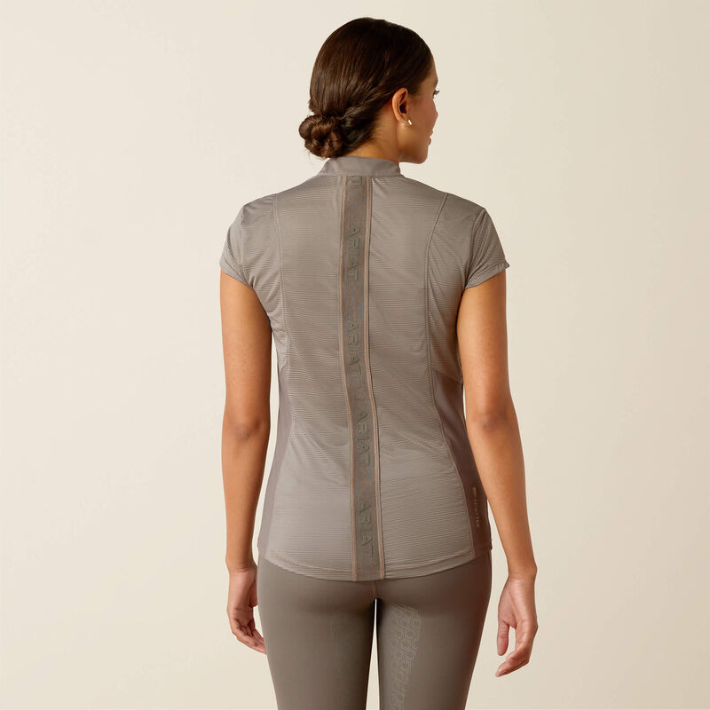 Ariat Breathe 1/2 Zip Cap Sleeve Baselayer