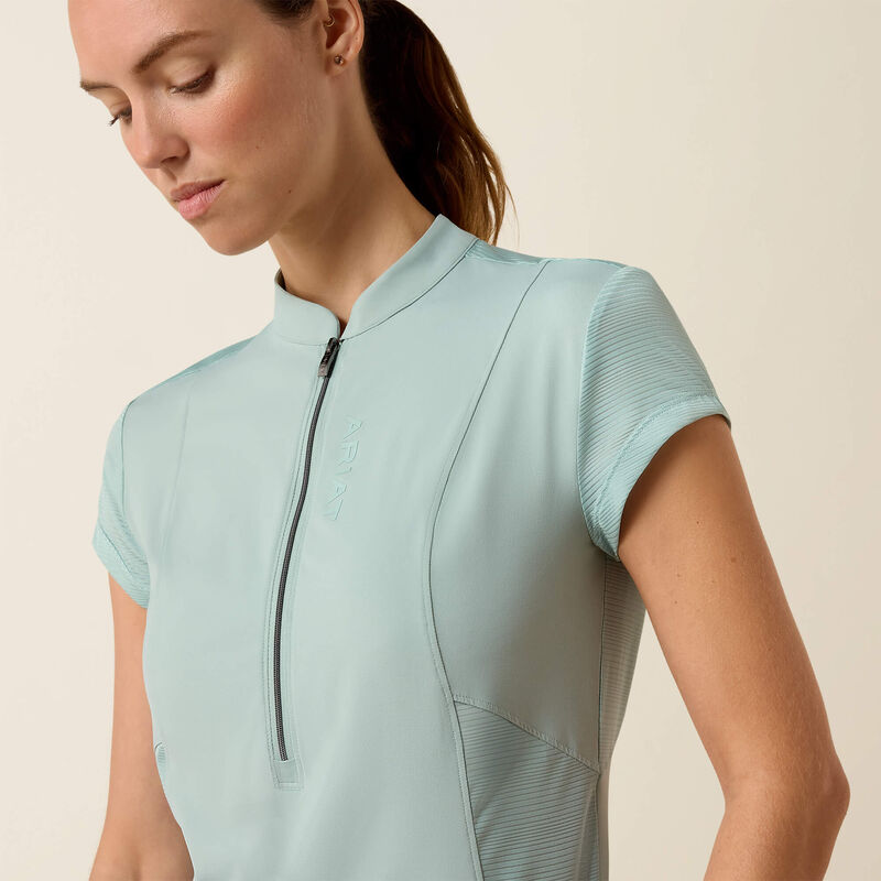 Ariat Breathe 1/2 Zip Cap Sleeve Baselayer