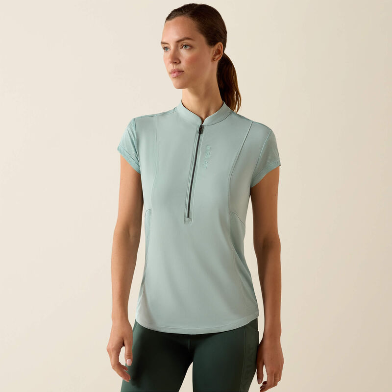 Ariat Breathe 1/2 Zip Cap Sleeve Baselayer