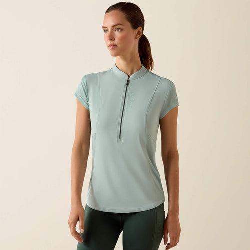 Ariat Breathe 1/2 Zip Cap Sleeve Baselayer