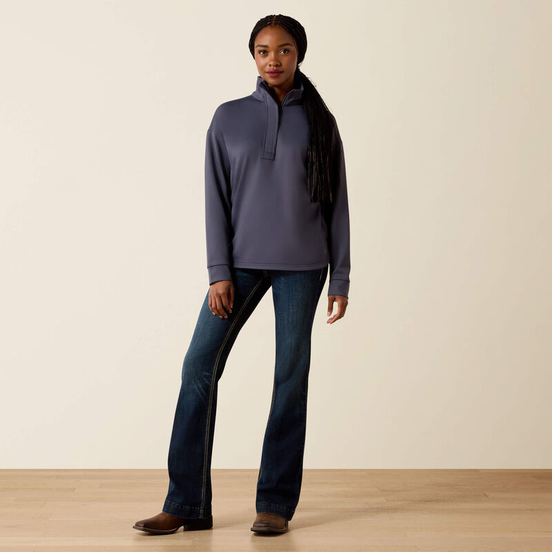 Ariat Breeze Logo 1/2 Zip Sweatshirt