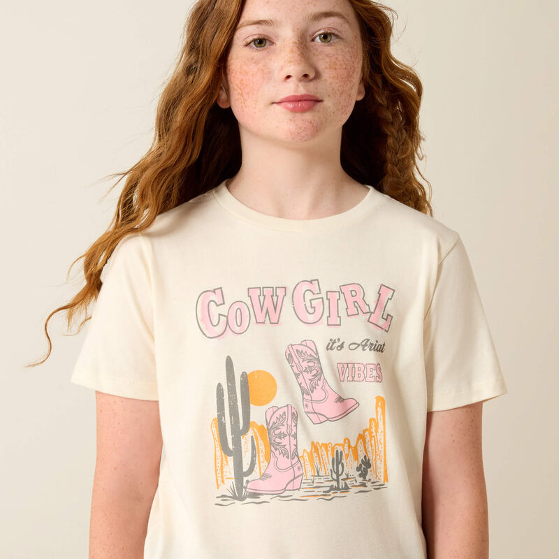 Ariat Girls Cowgirl Vibes T-Shirt