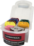 Liveryman Stainless Steel A5 grading Comb Set