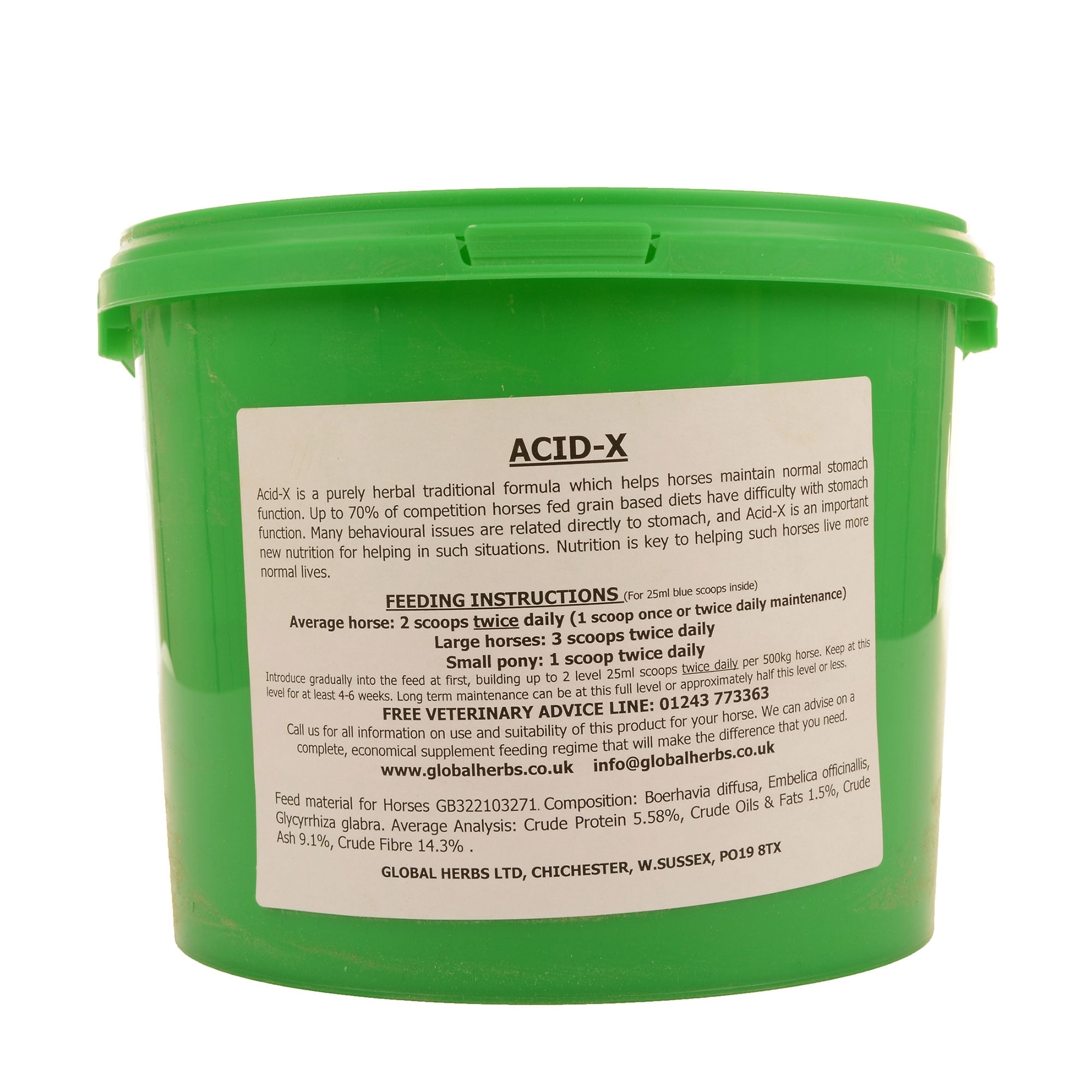 Global Herbs Acid X 1 kg