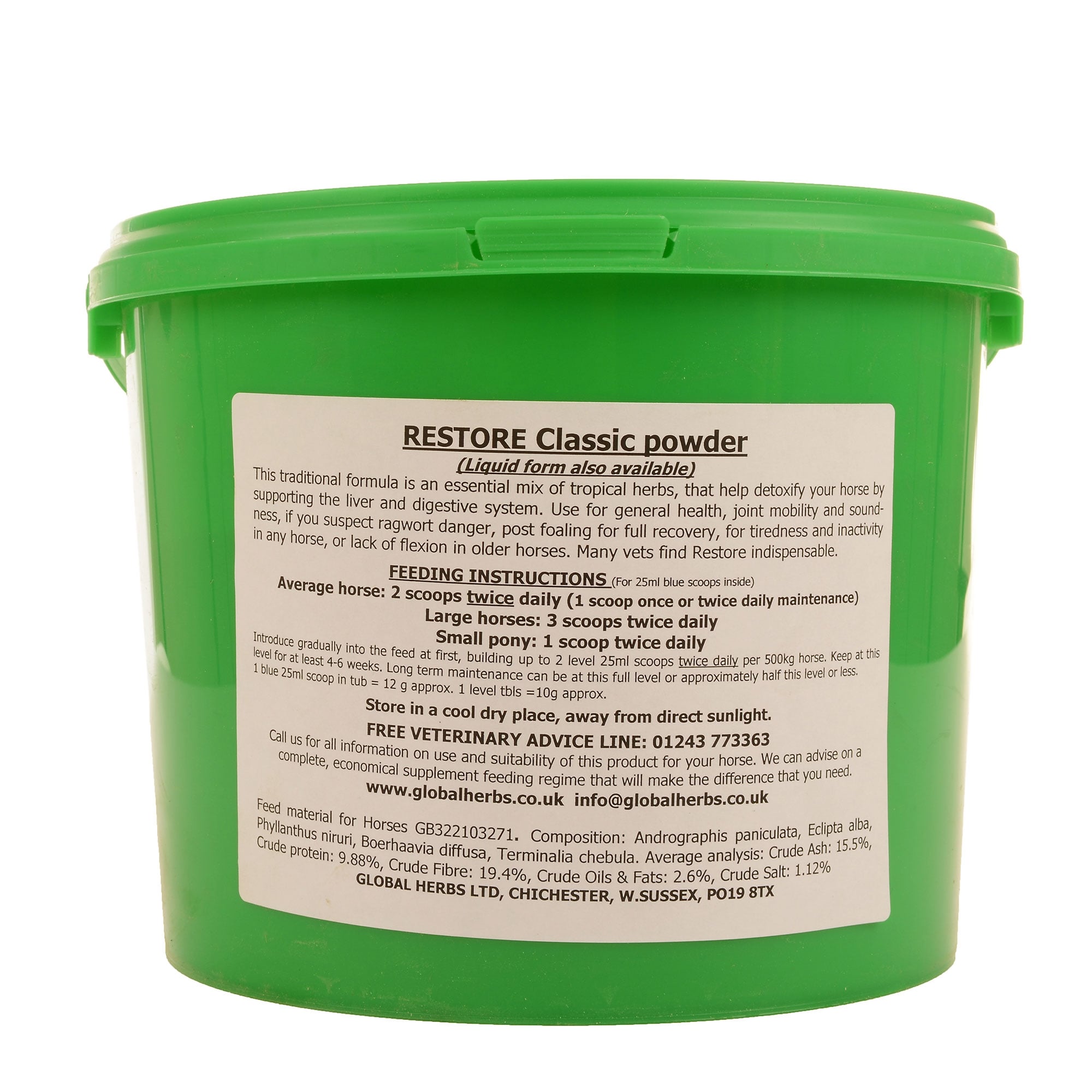 Global Herbs Restore Powder 1 kg