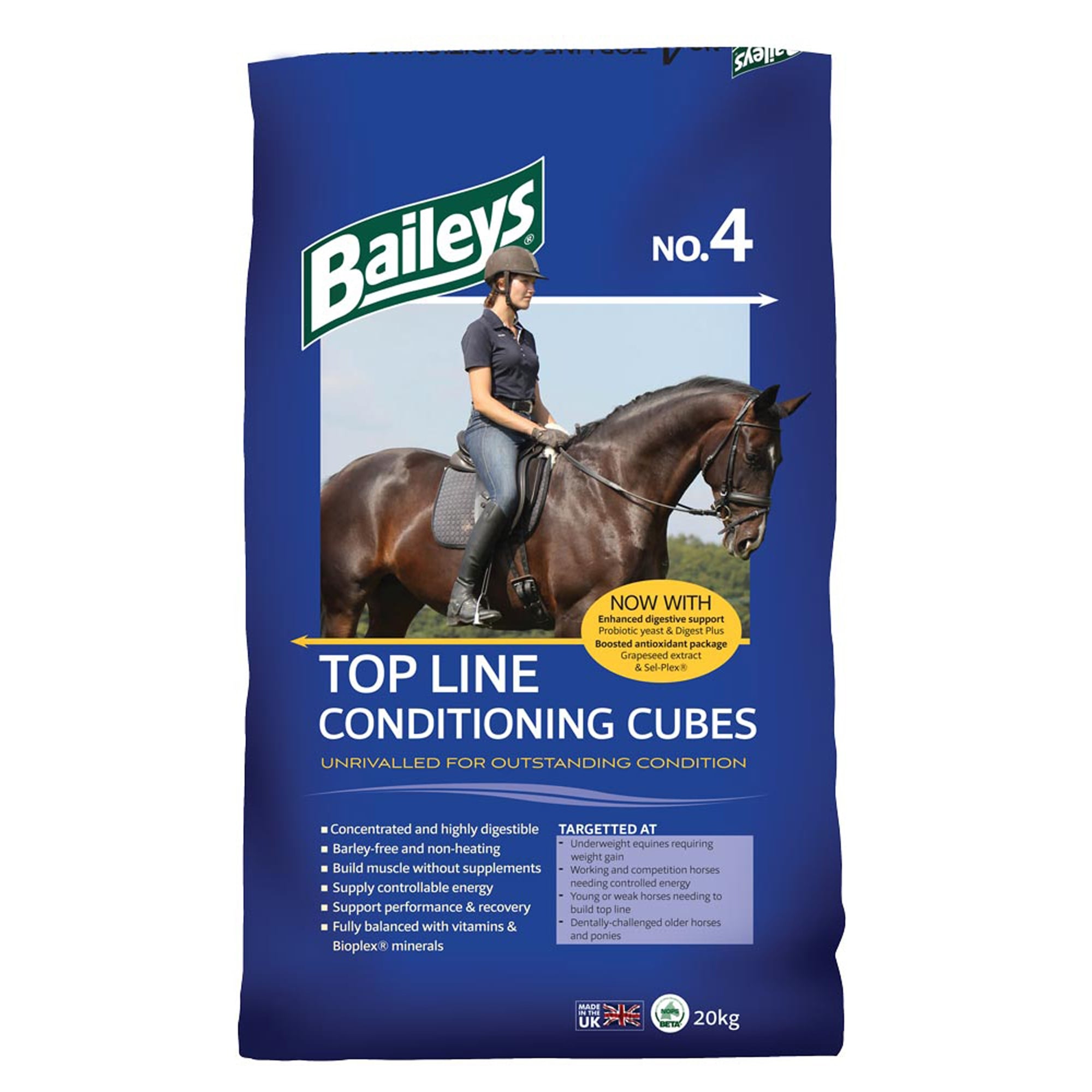 Baileys No 4 Top Line Conditioning Cubes 20 kg