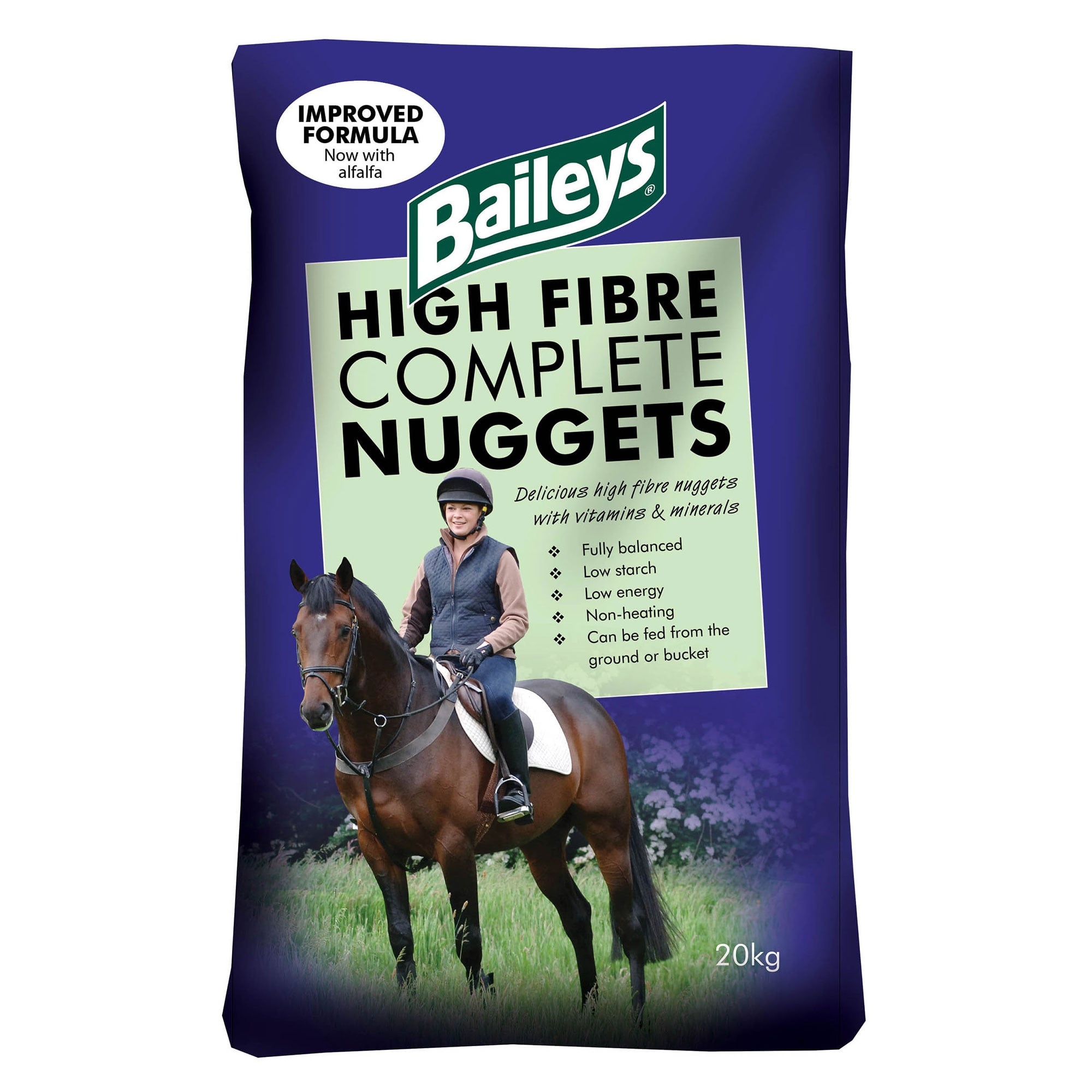Baileys High Fibre Complete Nuggets 20 kg