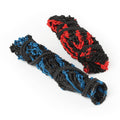 Shires Deluxe 2-Tone Haynet Fine Mesh Small Black/Blue