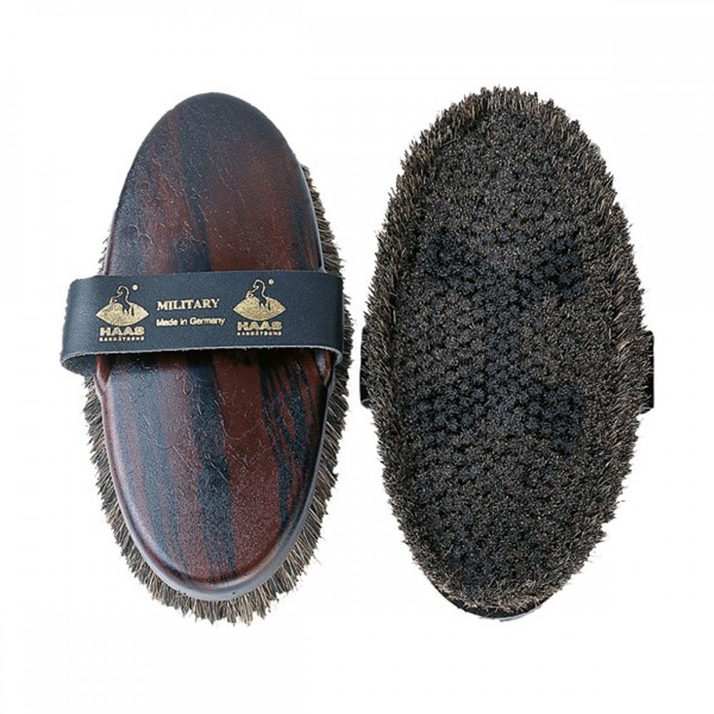 Haas Military Lady Body Brush Brown