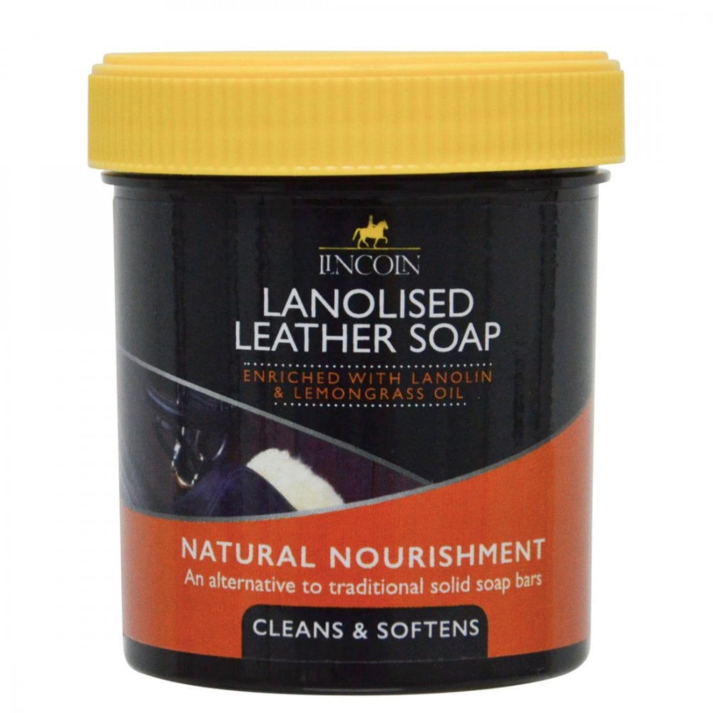 Lincoln Lanolised Saddle Leather Soap 400 g