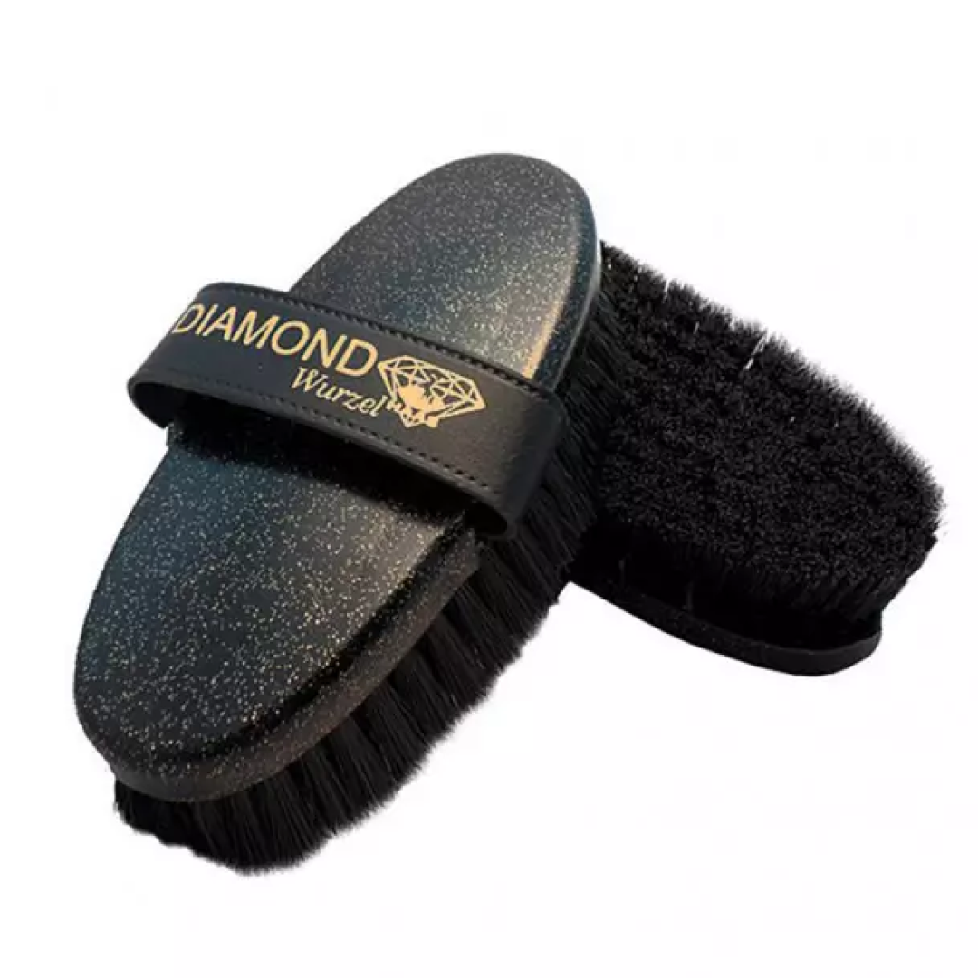Haas Soft Diamond Wurzel Brush Black