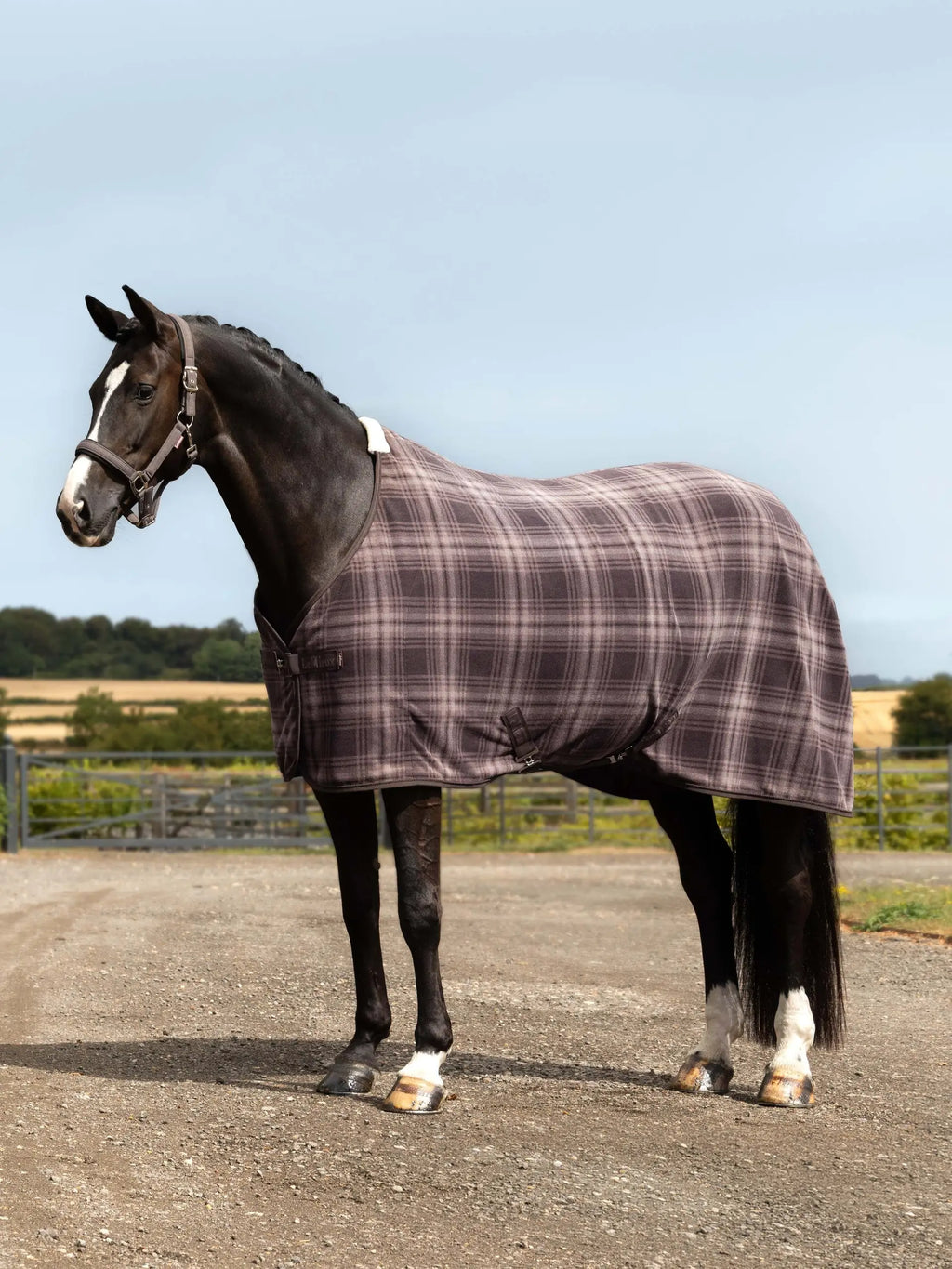 Lemieux Heritage Check Fleece Rug