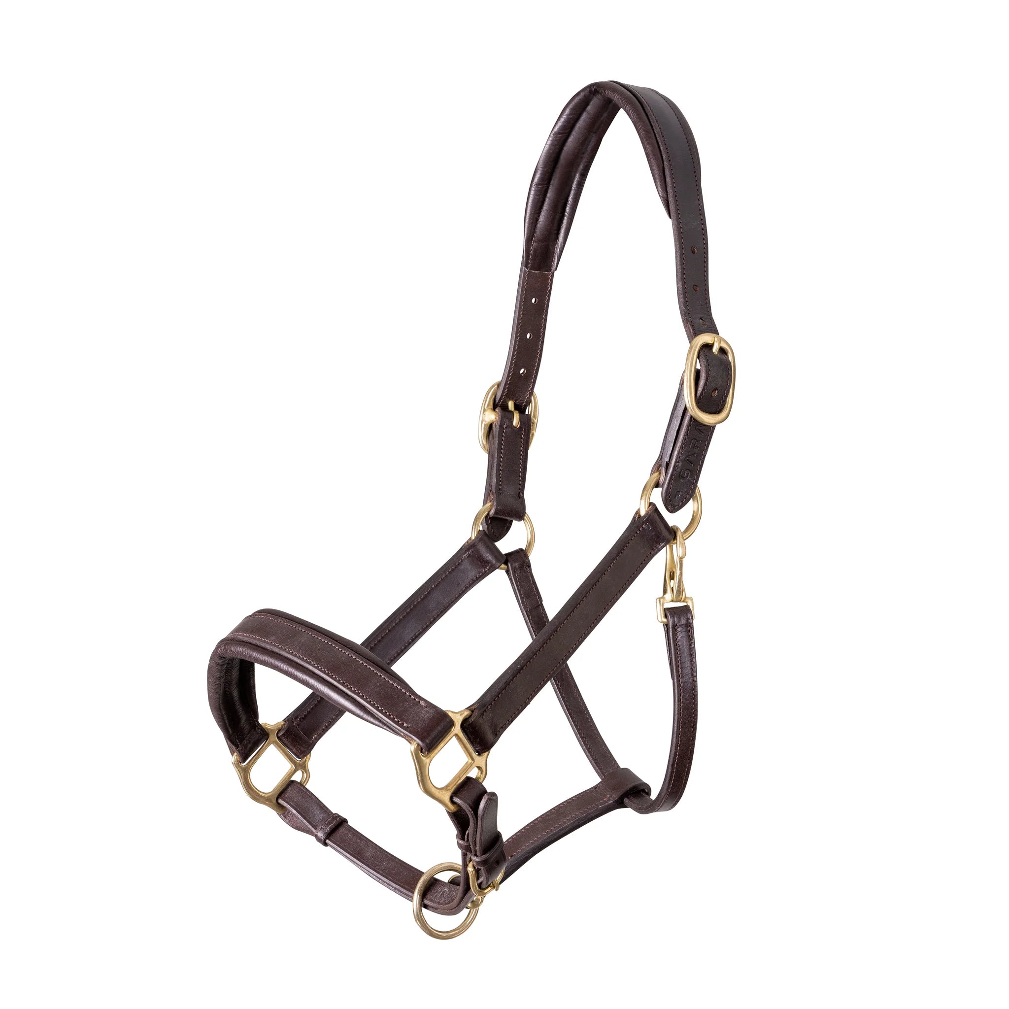 Shires Velociti GARA Leather Travel Headcollar