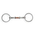 Shires Loose Ring Copper Lozenge Snaffle