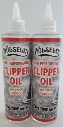 Stockshop Wolesley High Performance Clipper Oil 250 ml