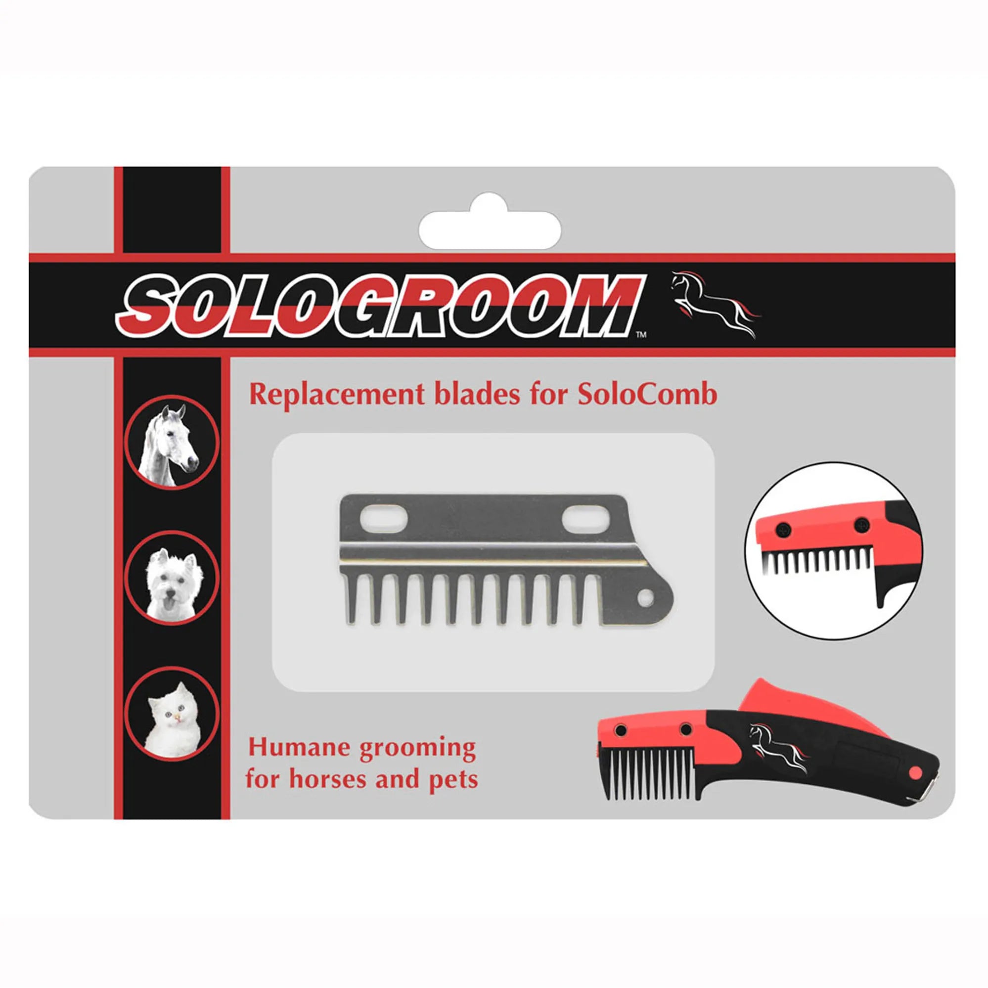Solo Comb Replacement Blades Pair