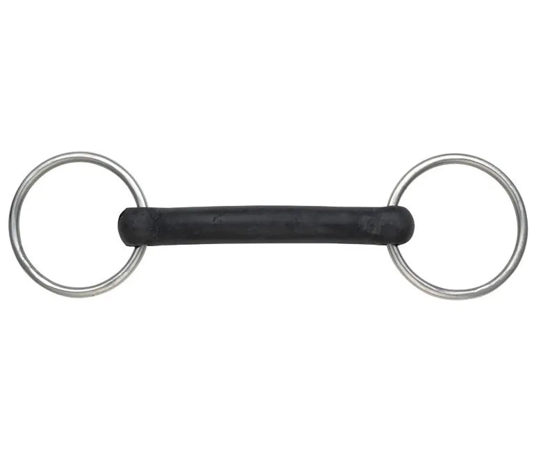 Shires Hard Rubber Mouth Snaffle