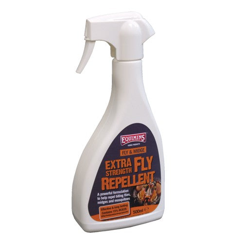 EQUIMINS EXTRA STRENGTH FLY REPELLENT 500ml