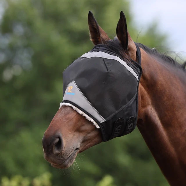 Flygard Pro Fine Mesh Earless Fly Mask