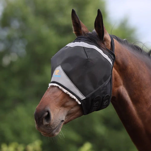 Flygard Pro Fine Mesh Earless Fly Mask