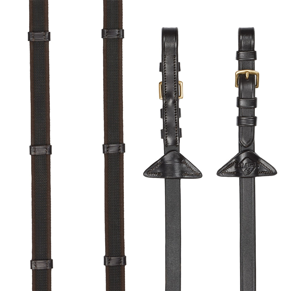 Le Mieux Rubber Grip Continental Reins