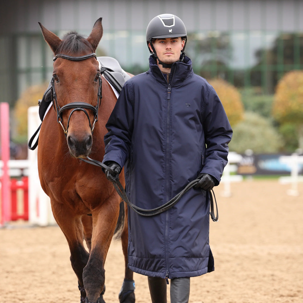 Aubrion All Weather Robe Unisex-Navy