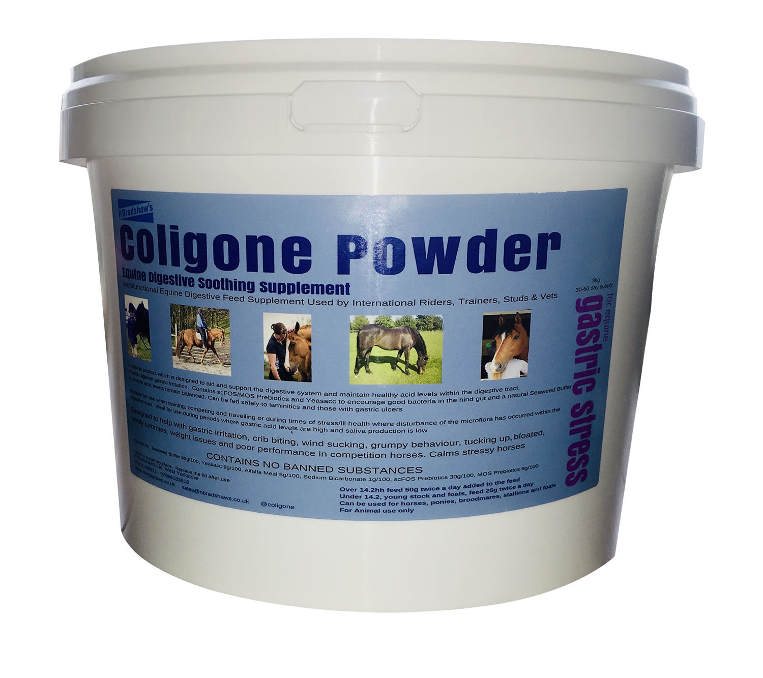H.Bradshaws Coligone Powder 3Kg