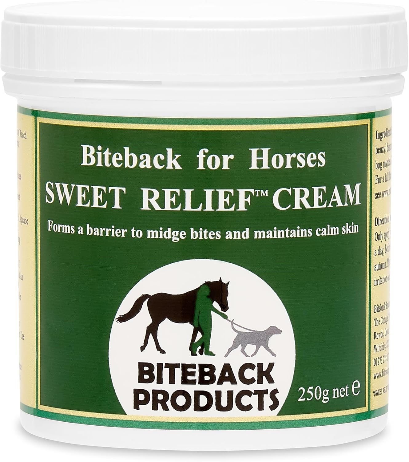 Biteback Sweet Relief Silver Cream 250 g