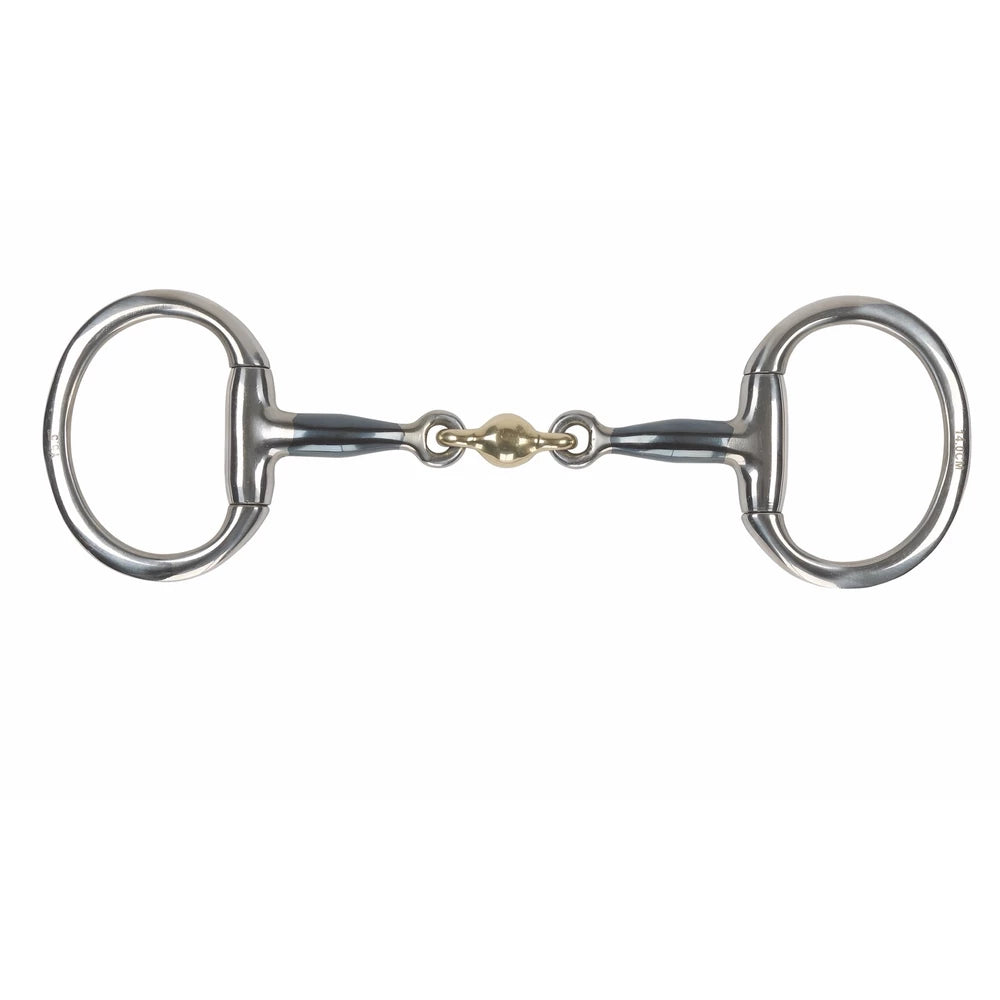 Shires Blue Sweet Iron Flat Eggbutt With Lozenge
