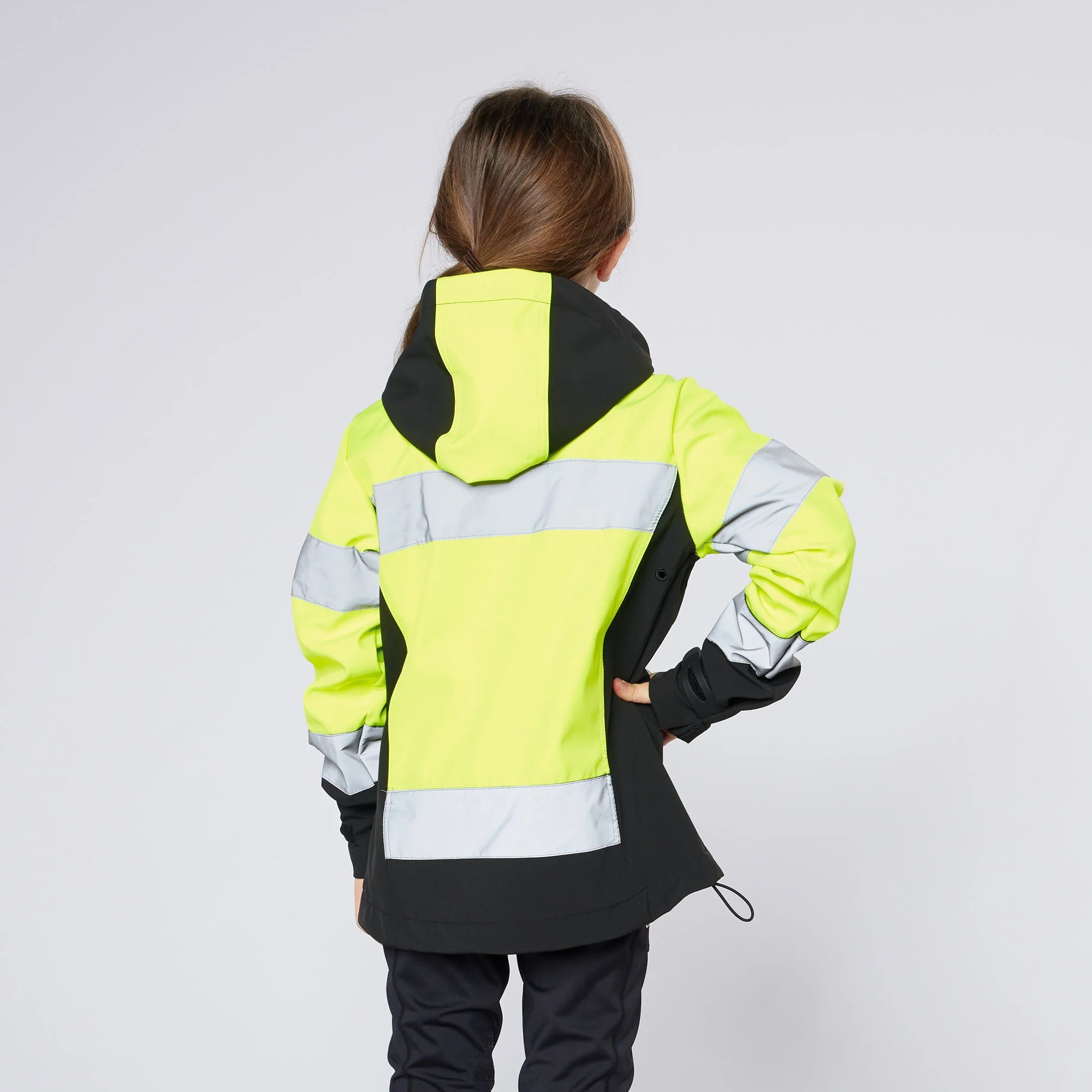 Water Repellent Hi Viz Jacket Junior