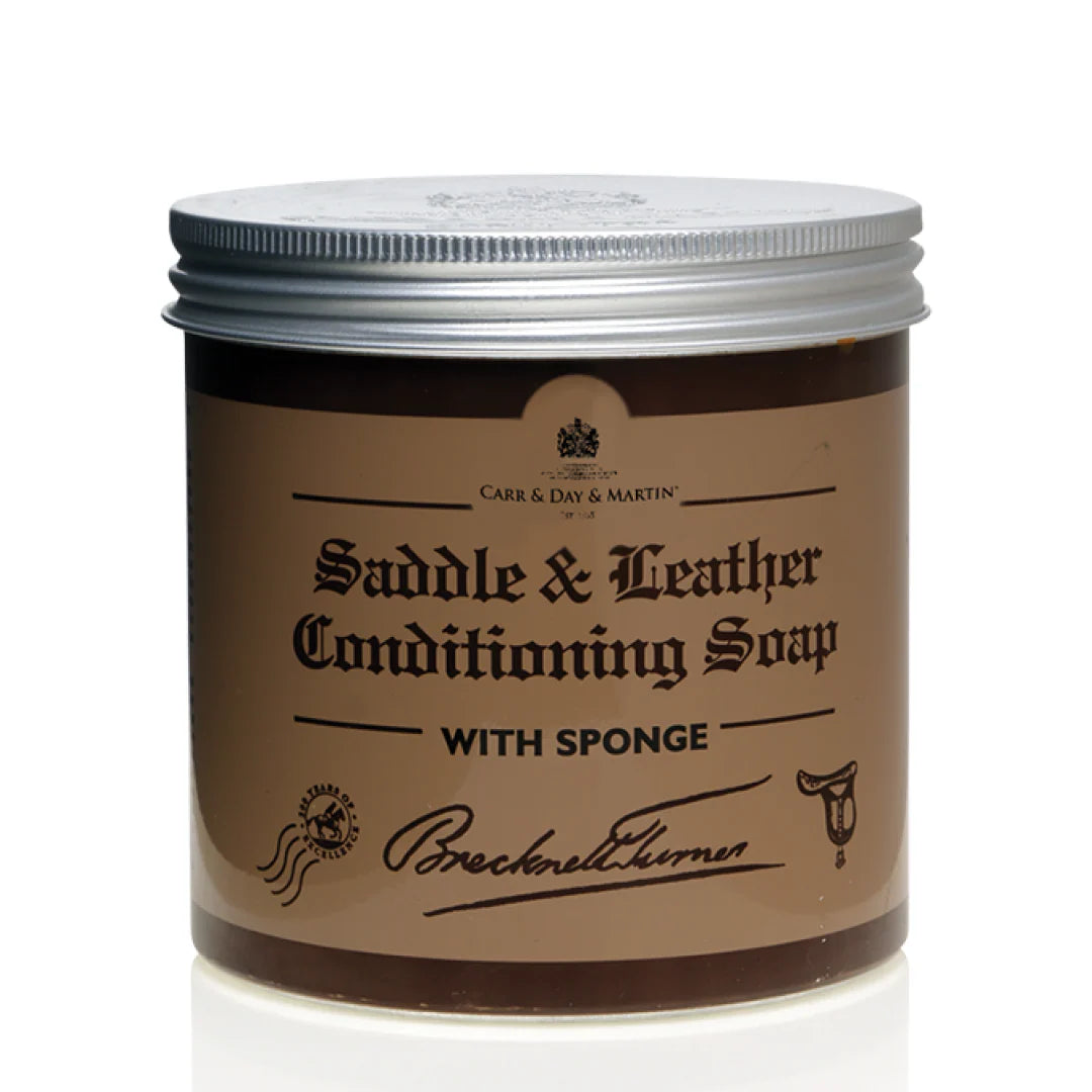 Carr & Day & Martin Brecknell Turner Saddle Soap C/W Sponge 500 g