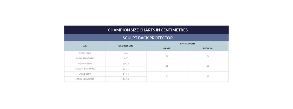 CHAMPION SCULPT BACK PROTECTOR