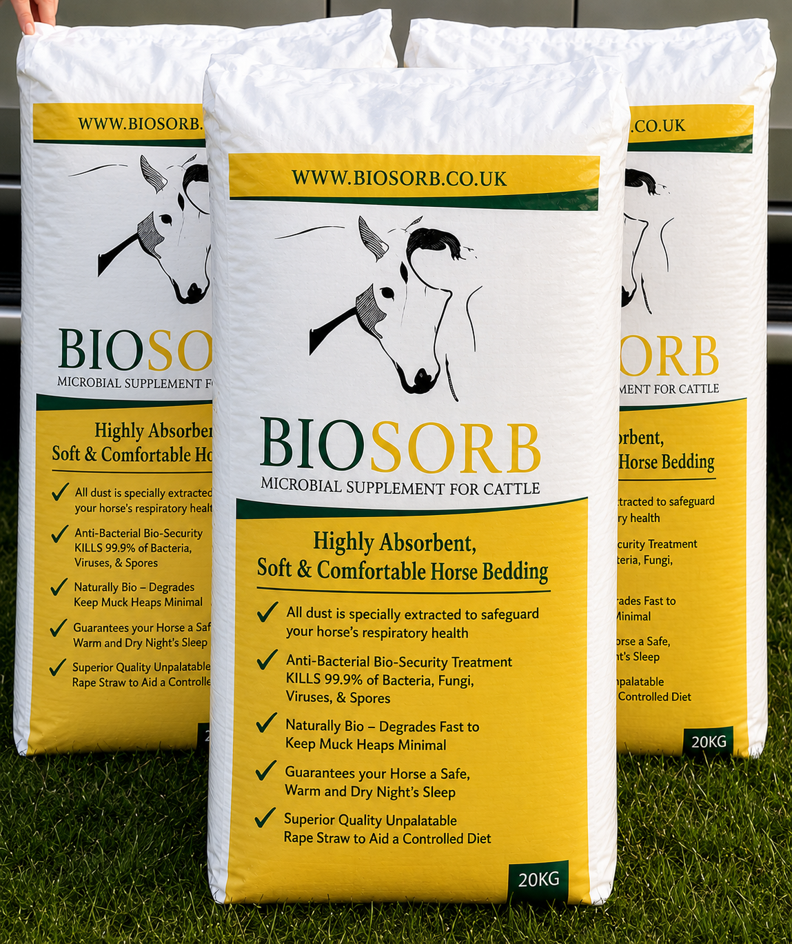 Biosorb Anti-Bac Equine Bedding Pallet (30x20kg)