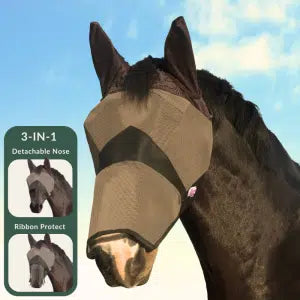 Km Elite Combat Fly Mask 3 In 1