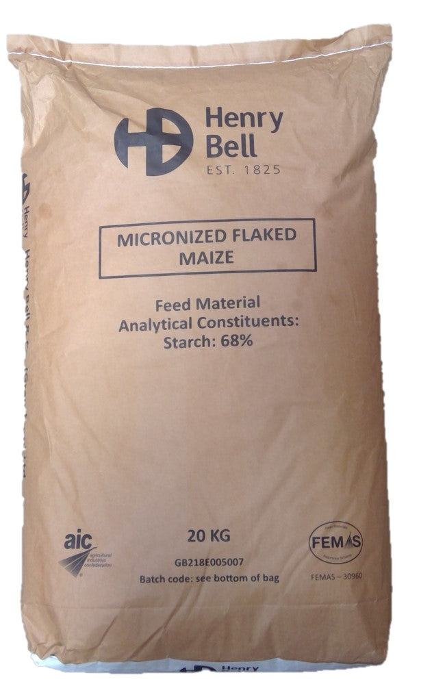 Henry Bell Micronised Flaked Maize 20 kg