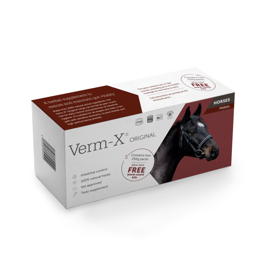 Verm X Herbal Pellet Twin Pack With Worm Count