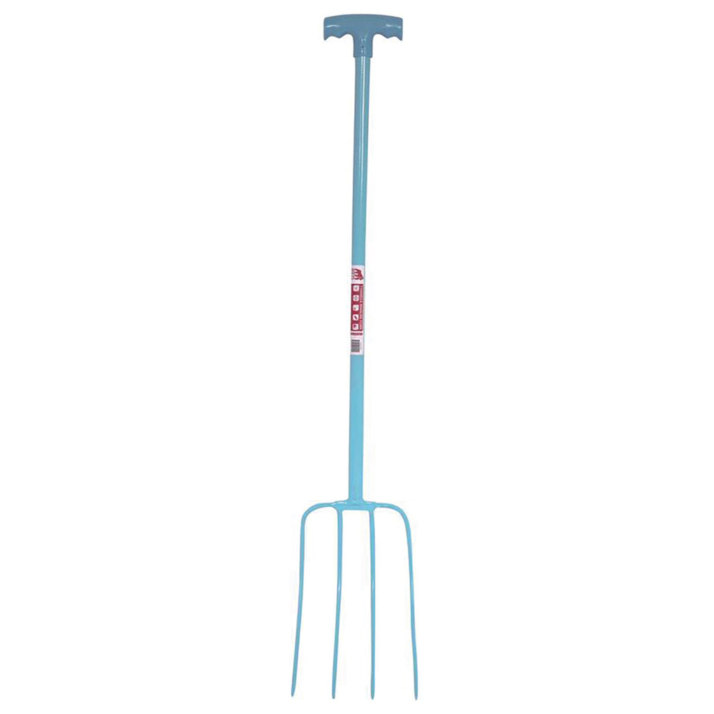 Red Gorilla 4 Prong Manure Fork T-Handle