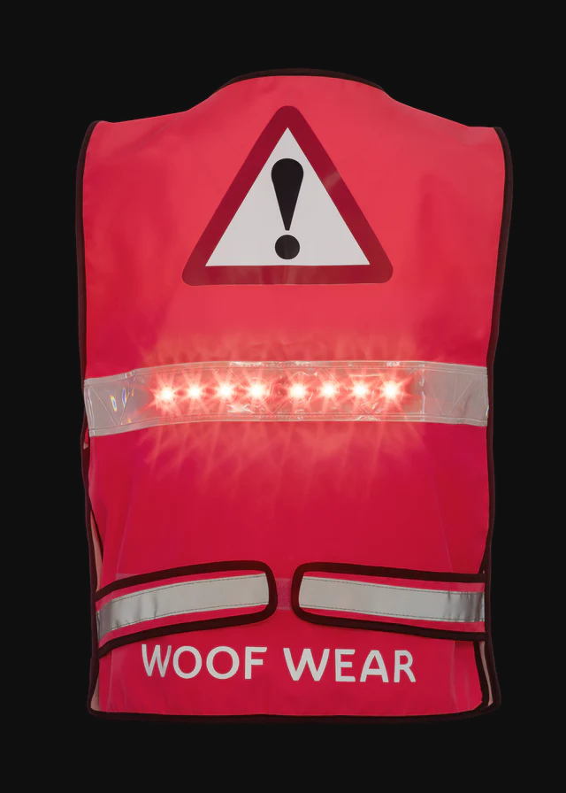 Woof Wear Led Hi Vis Riding Vest Junior