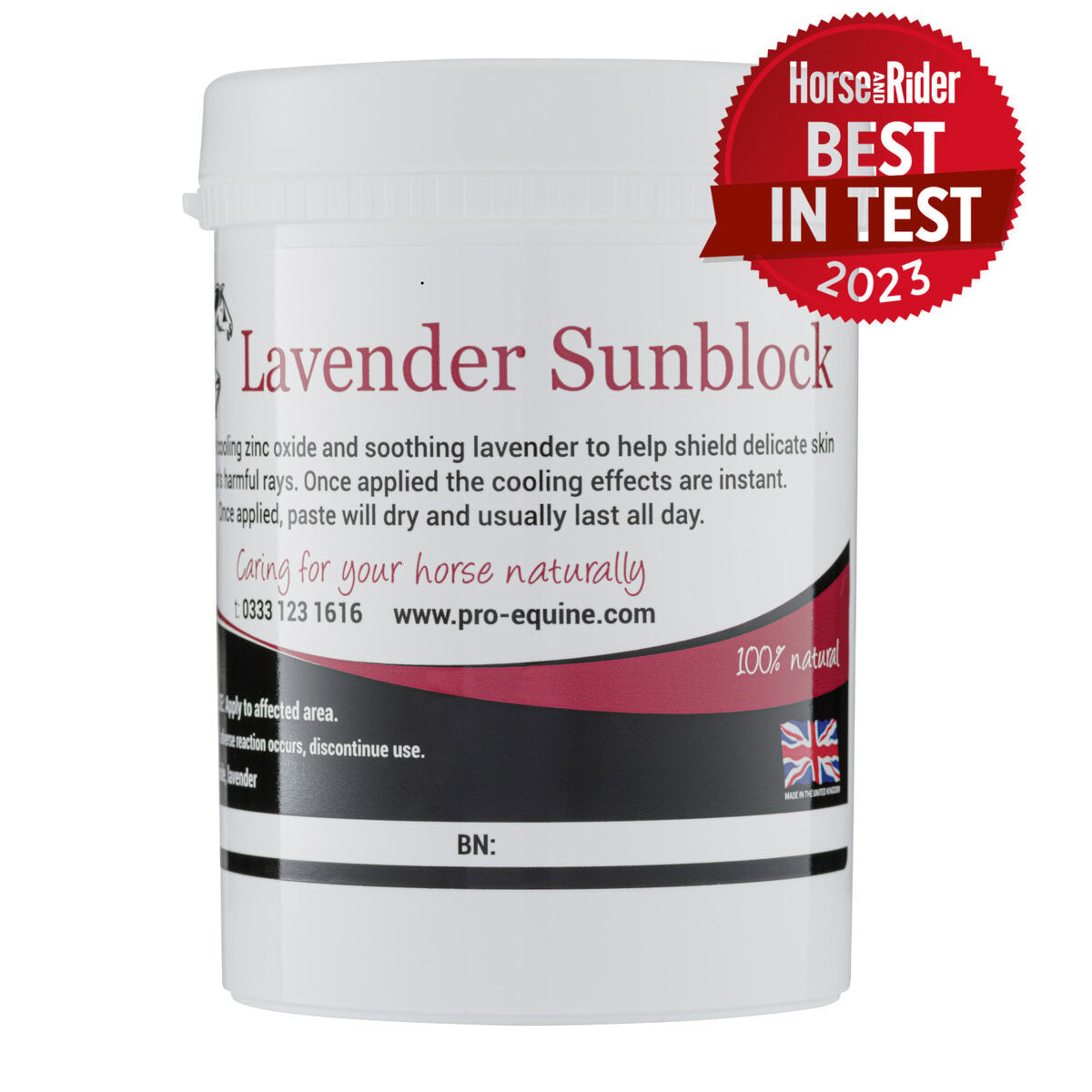 Pro-Equine Lavender Sunblock 400 g