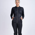Mochara Luxe Leopard Fusion Full Zip Jacket