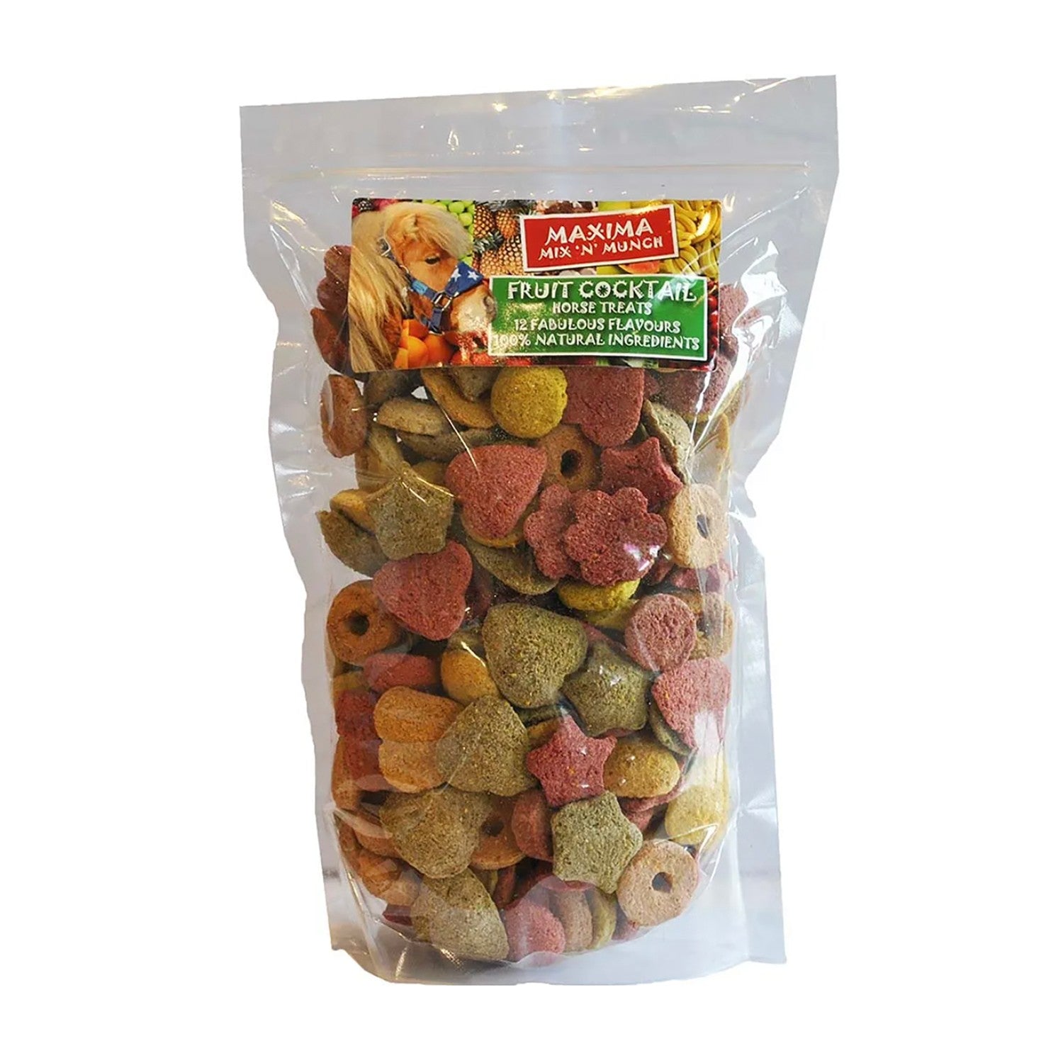 Maxima Mix N Munch Fruit Cocktail Horse Treats 750G