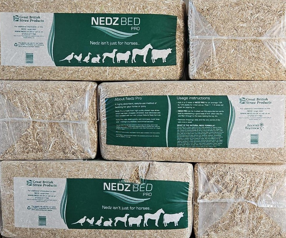 Nedz Bed Pro Straw Horse Bedding Pallet (42x20kg)