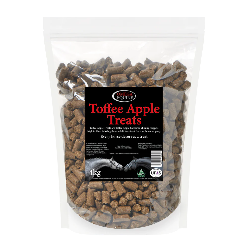 Omega Treats Toffee Apple 4Kg