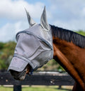 Rambo Flymask Silver Titanium Grey