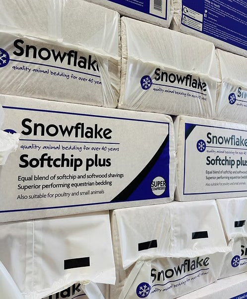 Snowflake Softchip Plus Woodshavings Pallet (35 x 17kg)
