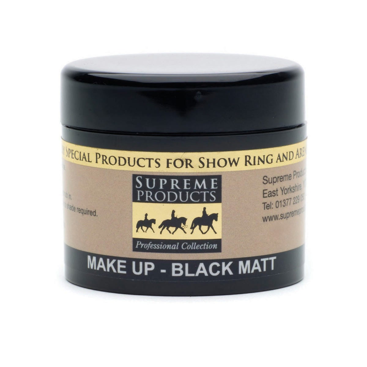 Supreme Products Professional Matt Make-up 50g Black