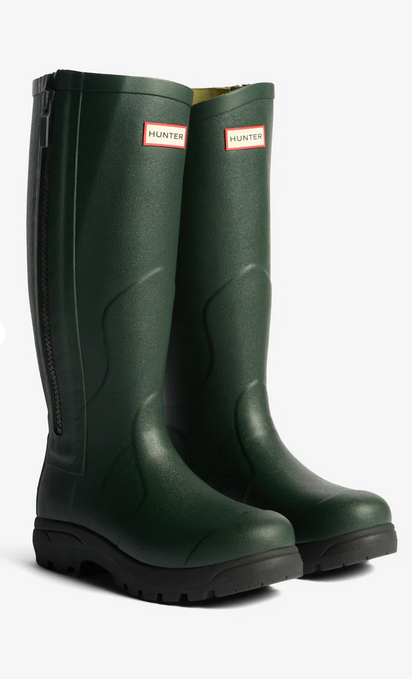 Hunter Unisex Balmoral Mkii Side Adj Boot Dark Olive/Black