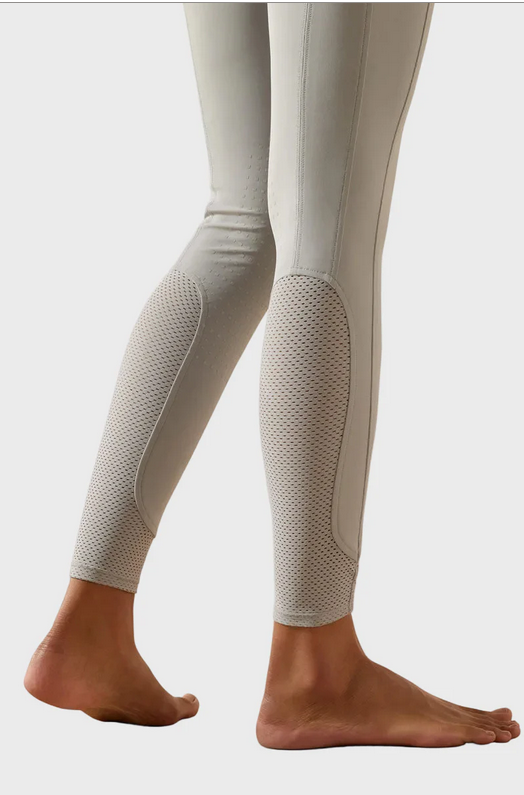 Ariat Womans Tri Factor Knee Grip Breech Show Grey